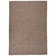 Vidaxl außerhalb des Teppichs flach gewebt 160 x 230 cm Braun