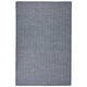 Vidaxl außerhalb des Teppichs flach gewebt 120x170 cm blau