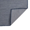 Vidaxl außerhalb des Teppichs flach gewebt 120x170 cm blau