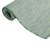 Vidaxl außerhalb des Teppichs flach gewebt 160x230 cm Türkis