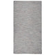 Vidaxl außerhalb des Teppichs flach gewebt 80x150 cm braun und blau