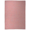 Vidaxl außerhalb des Teppichs flach -200x280 cm rot
