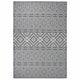 Vidaxl Außen Teppich mit Muster flach -160 x 230 cm blau