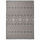 Vidaxl Außen Teppich mit Muster flach -gehoben 200x280 cm schwarz