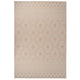 Vidaxl Außen Teppich mit Muster flach -160 x 230 cm braun