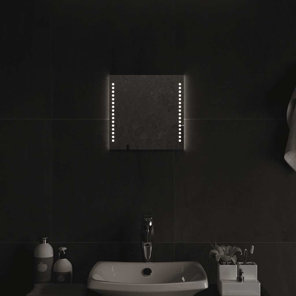 Vidaxx Badezimmerspiegel LED 30x30 cm