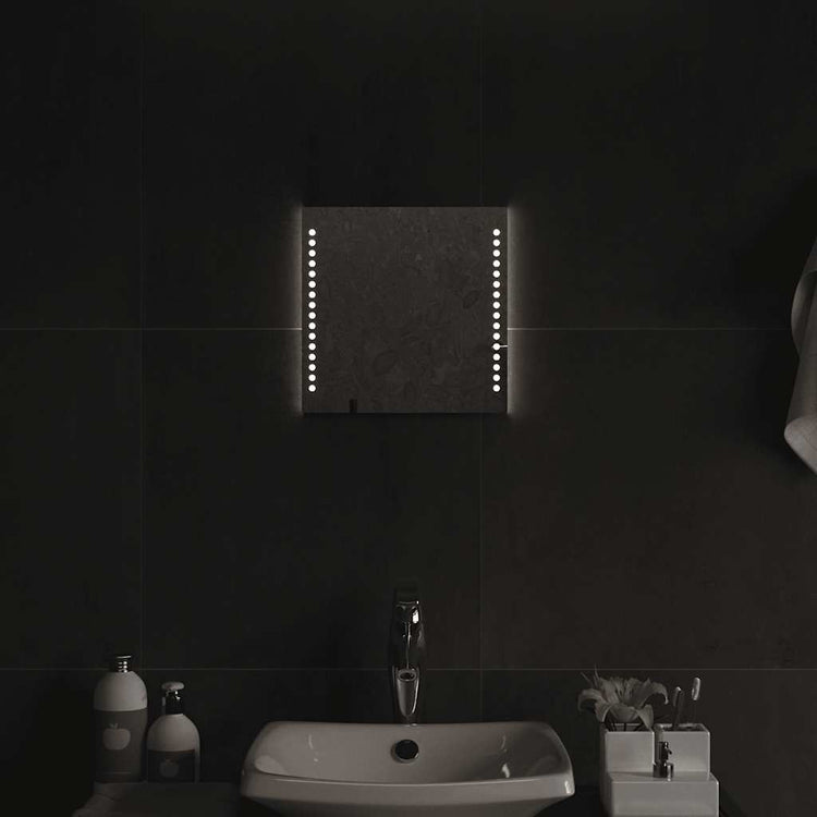 Vidaxx Badezimmerspiegel LED 30x30 cm