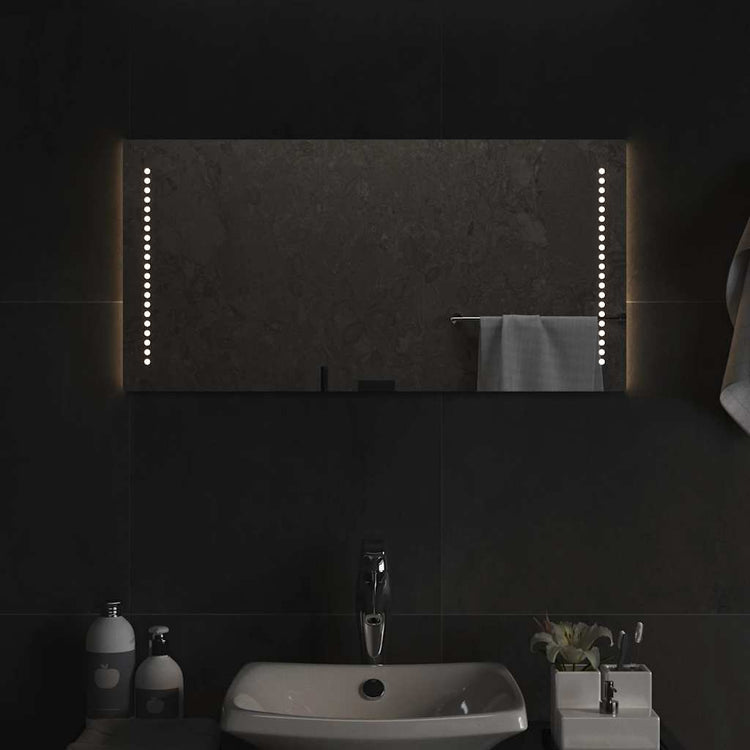 Vidaxx Badezimmerspiegel LED 80x40 cm