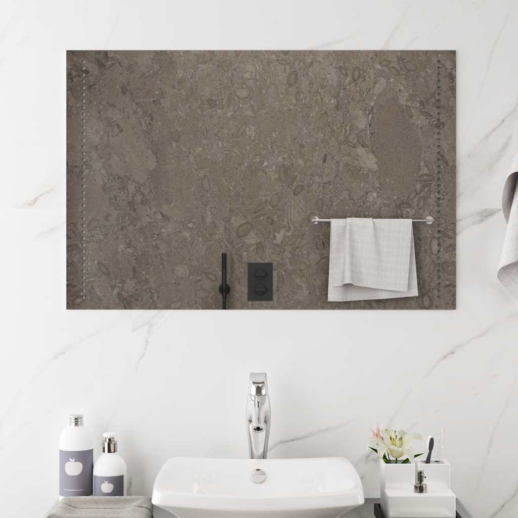 Vidaxx Badezimmerspiegel LED 90x60 cm