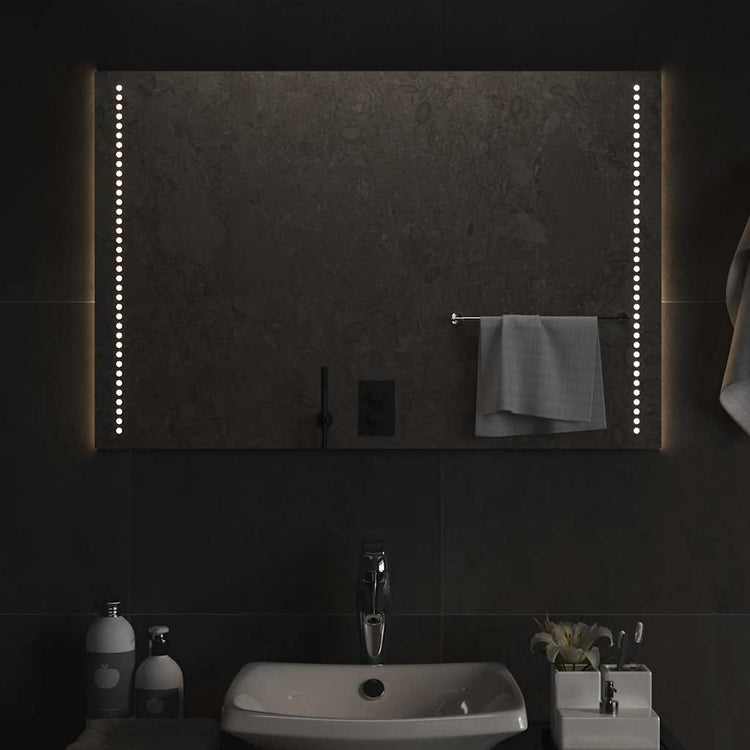 Vidaxx Badezimmerspiegel LED 90x60 cm