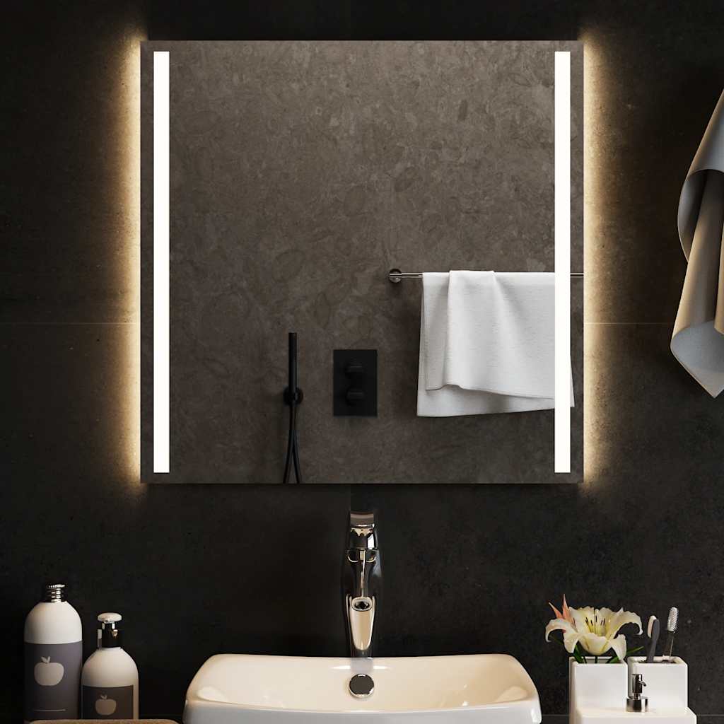 Vidaxl Badezimmerspiegel LED 60x60 cm
