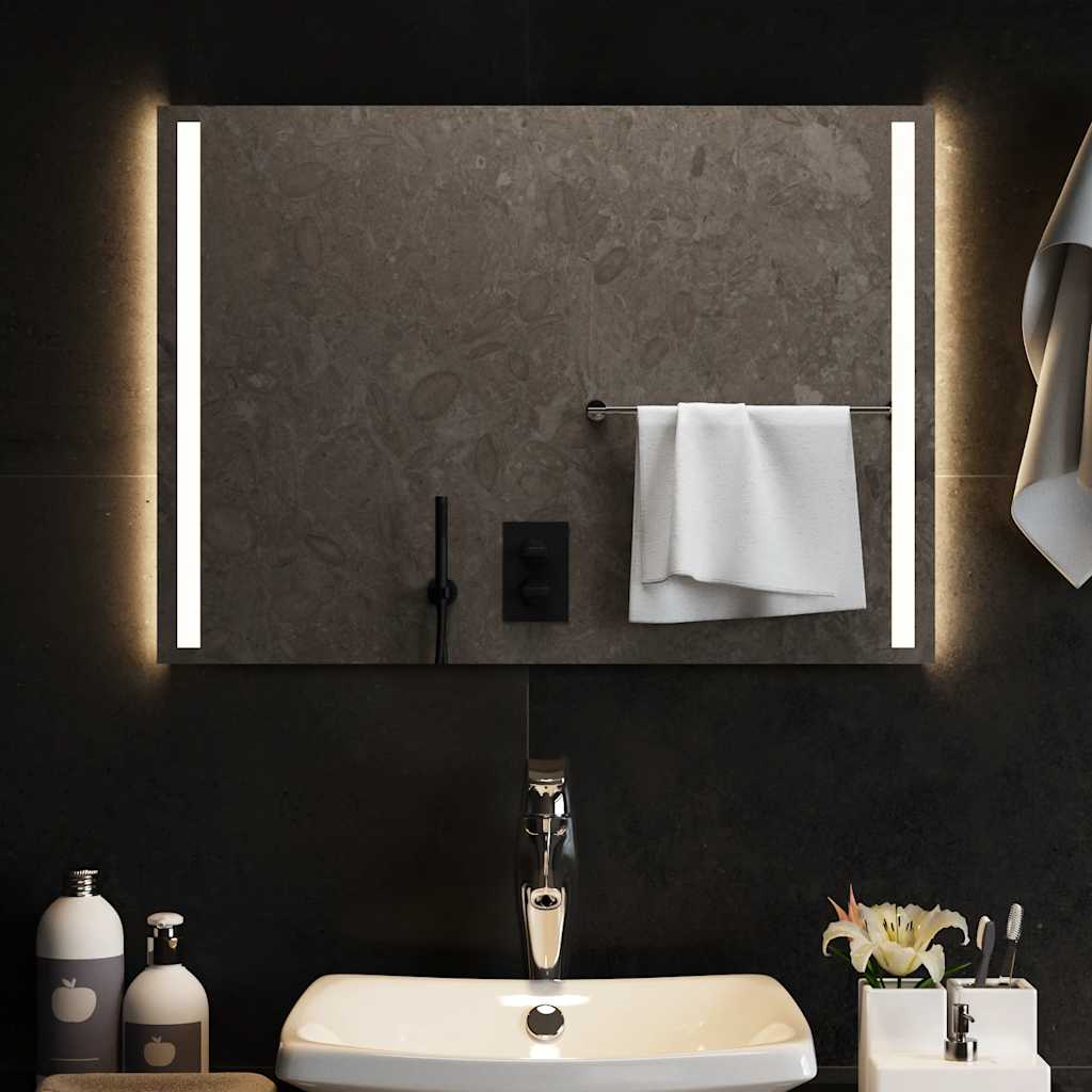 Vidaxl Badezimmerspiegel LED 70x50 cm