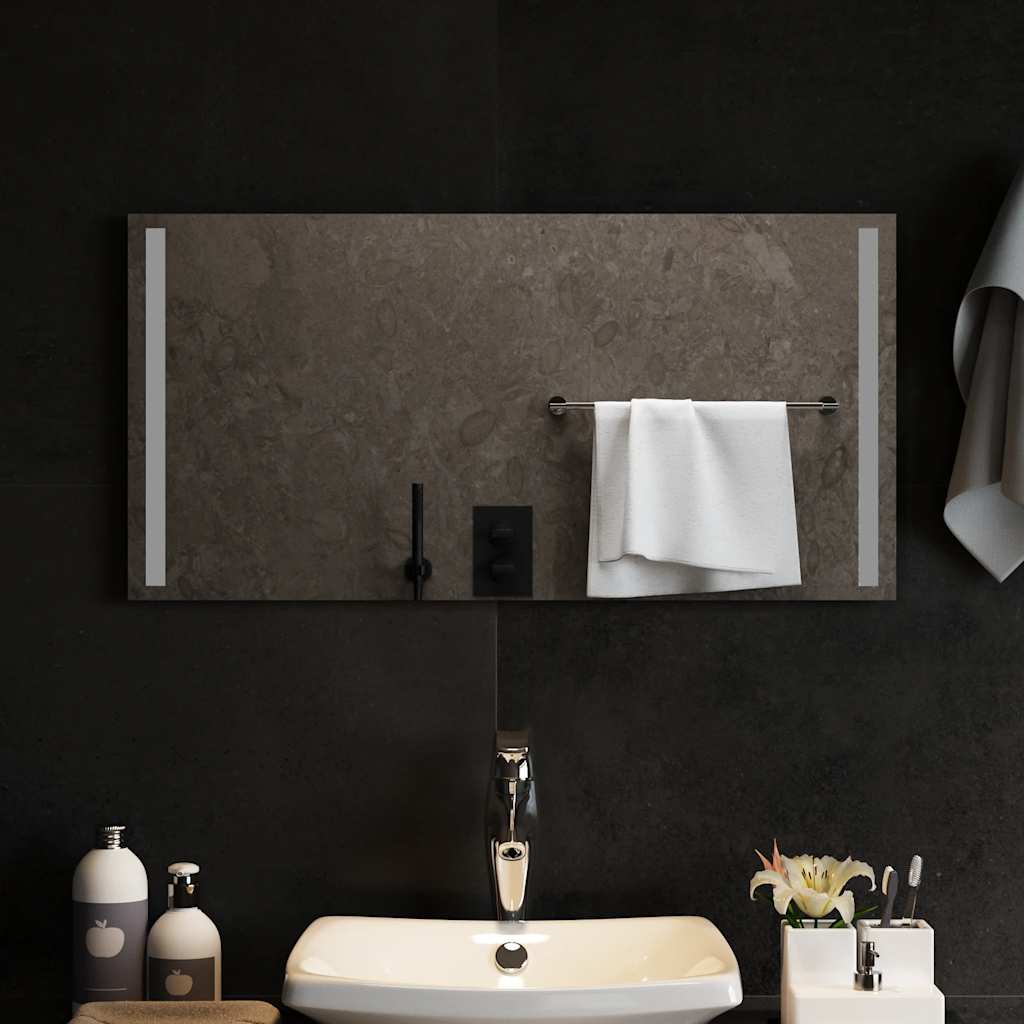 Vidaxl Badezimmerspiegel LED 80x40 cm