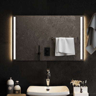 Vidaxl Badezimmerspiegel LED 80x50 cm