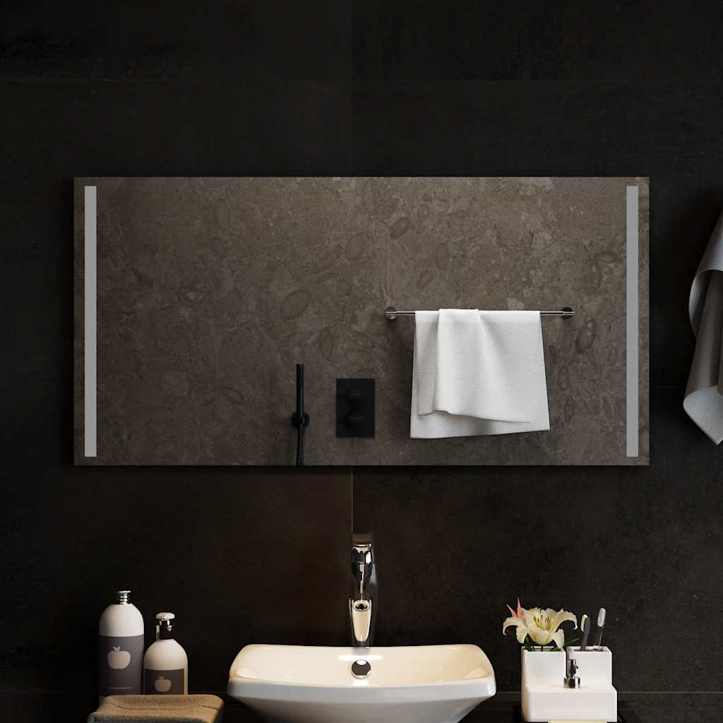 Vidaxl Badezimmerspiegel LED 100x50 cm
