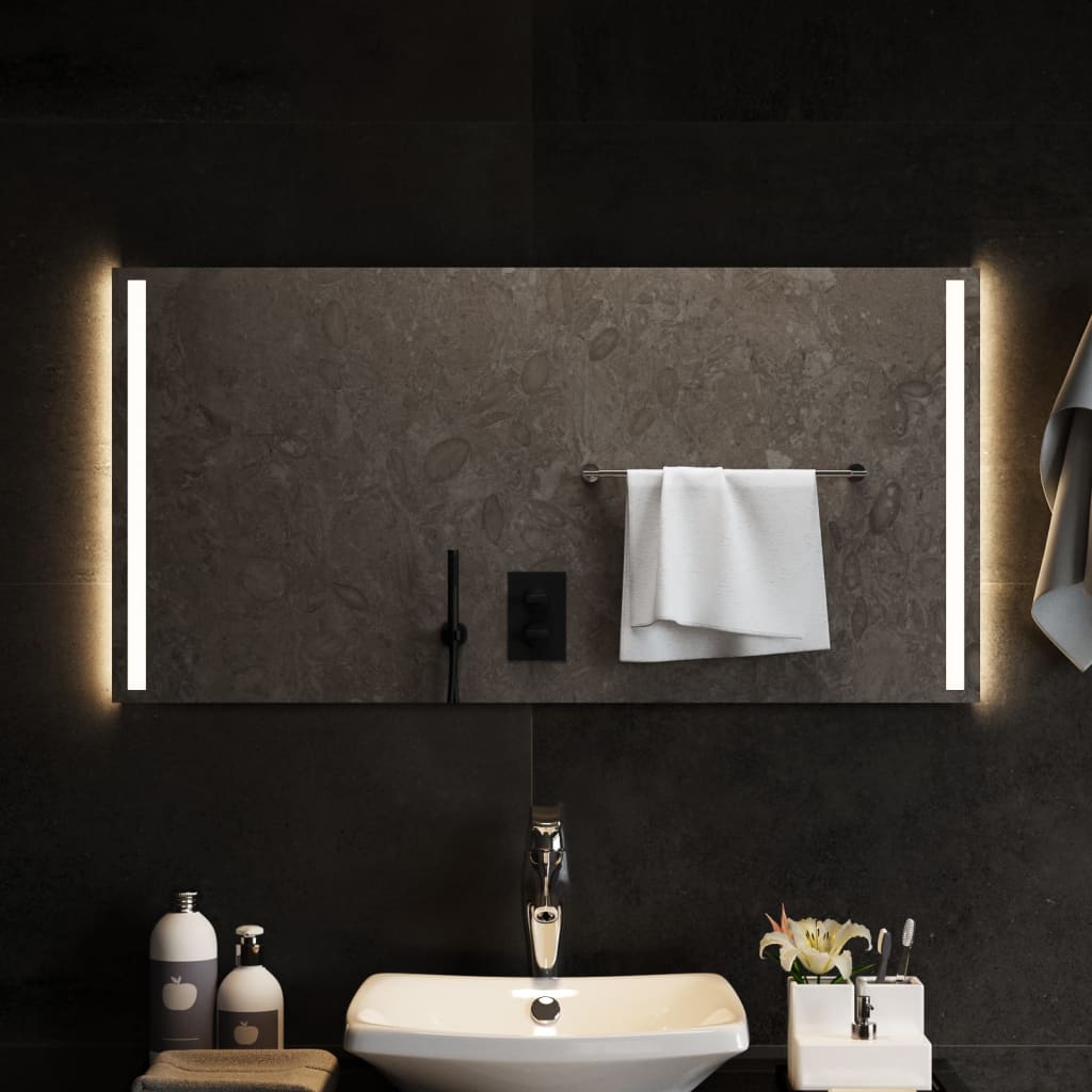 Vidaxl Badezimmerspiegel LED 100x50 cm