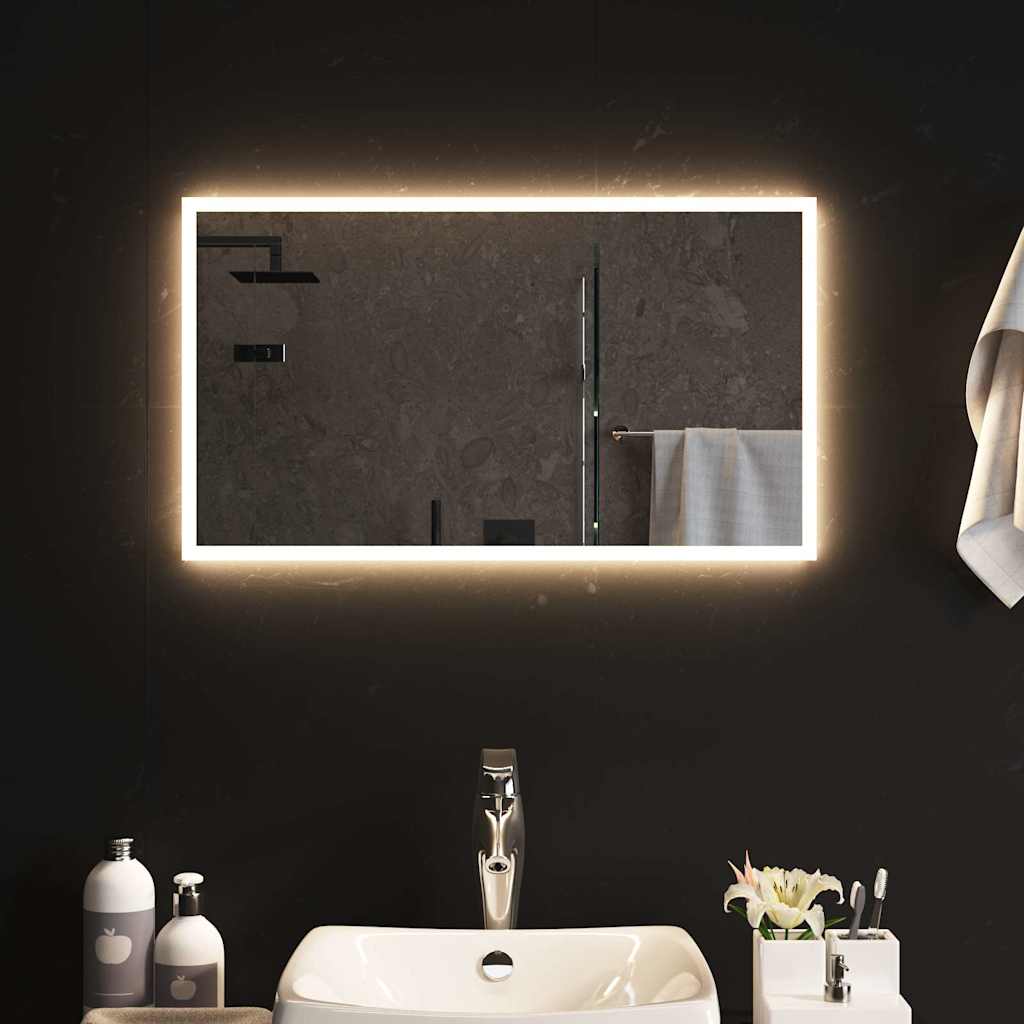Vidaxx Badezimmerspiegel LED 70x40 cm