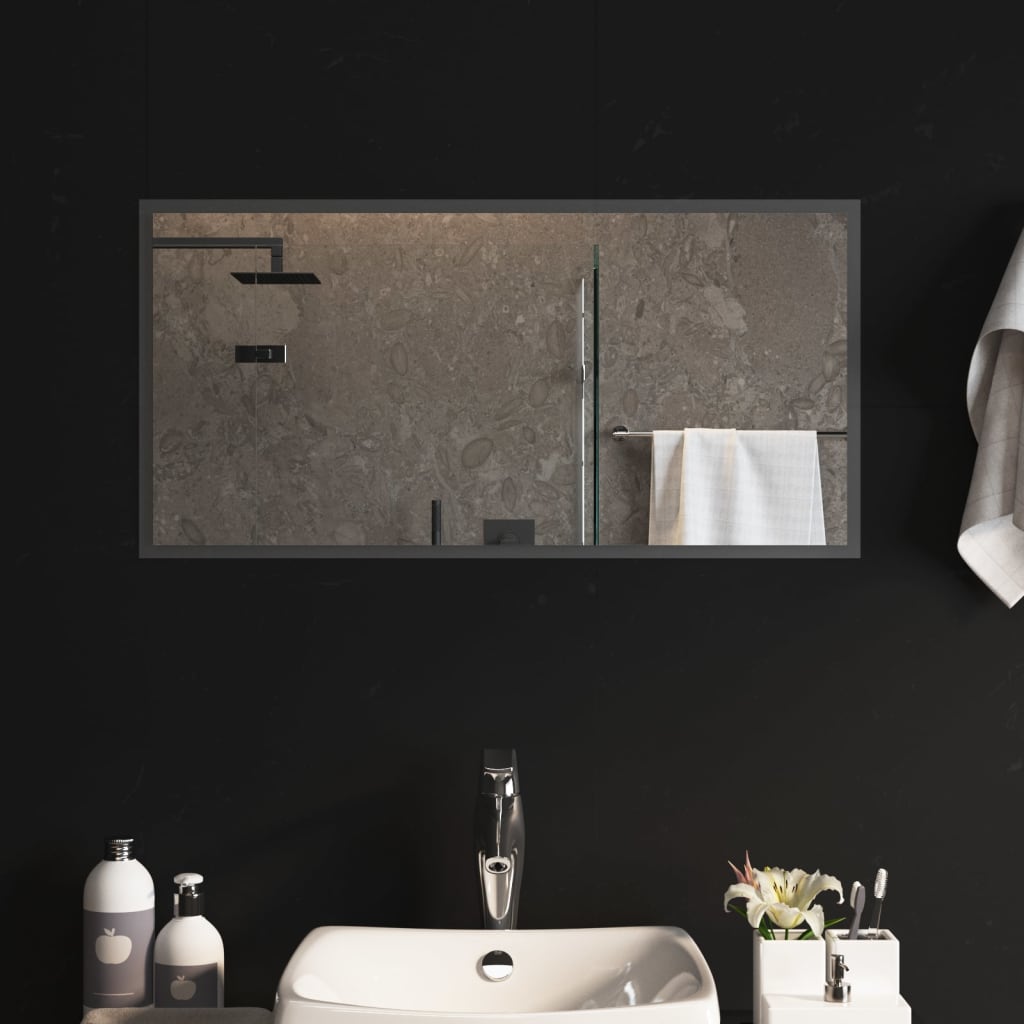 Vidaxl Badezimmerspiegel LED 80x40 cm