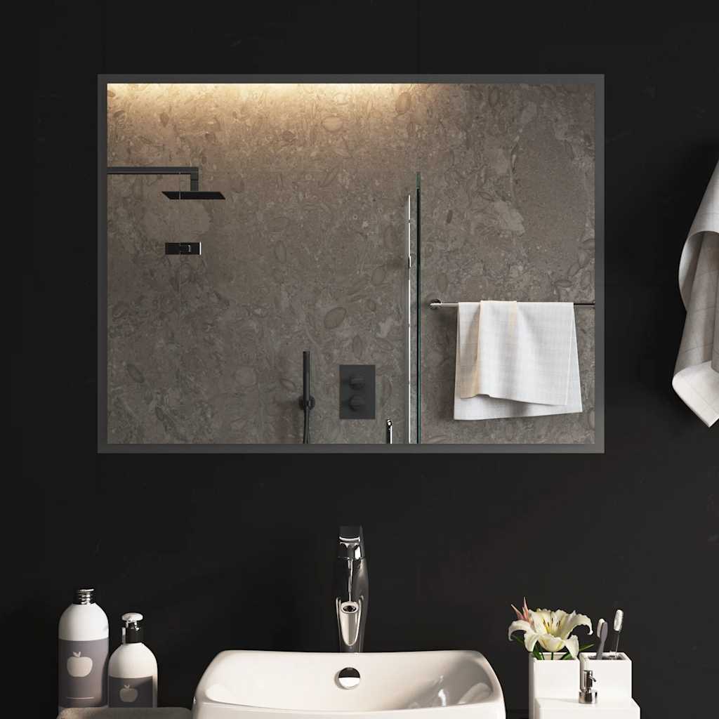 Vidaxl Badezimmerspiegel LED 80x60 cm