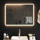 Vidaxl Badezimmerspiegel LED 80x60 cm