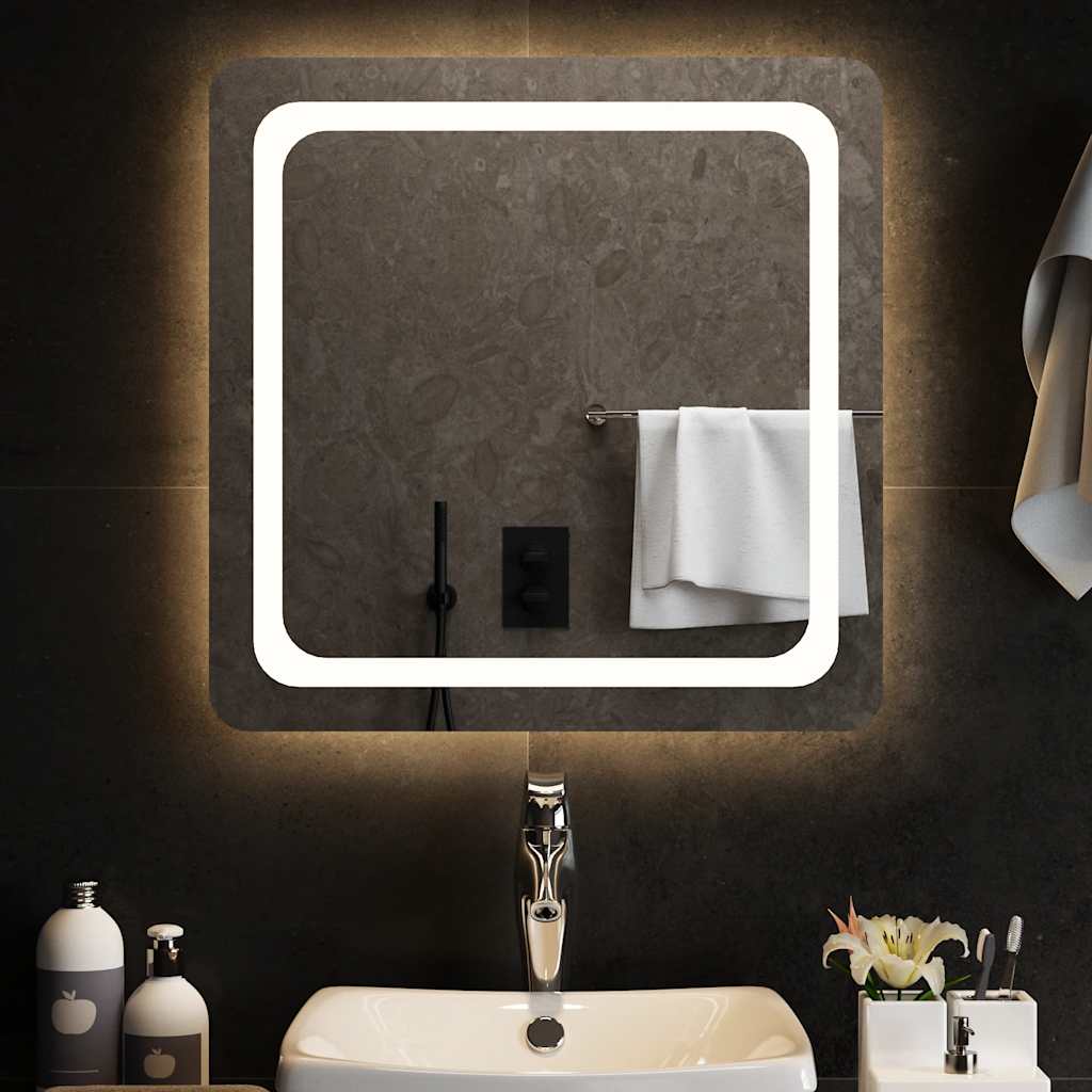 Vidaxl Badezimmerspiegel LED 60x60 cm