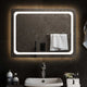 Vidaxl Badezimmerspiegel LED 80x60 cm