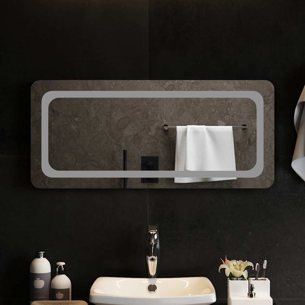 Vidaxl Badezimmerspiegel LED 90x40 cm