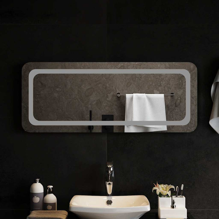 Vidaxx Badezimmerspiegel LED 100x40 cm