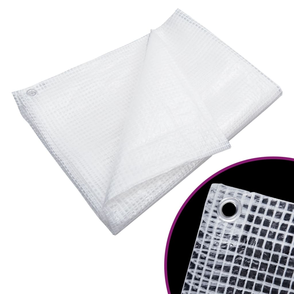 Vidaxl -Gerät Leno 140 g m² 2x3 m Weiß