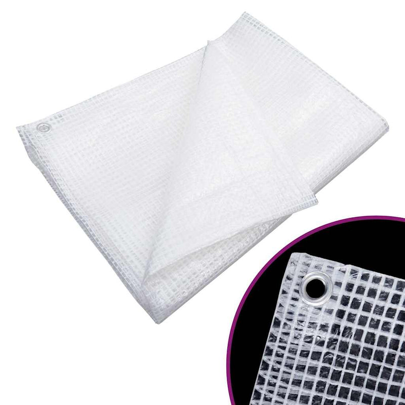 Vidaxl -Gerät Leno 140 g m² 2x3 m Weiß