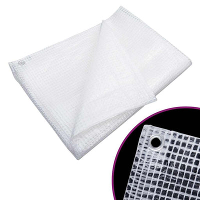 Vidaxl -Gerät Leno 140 g m² 2x3 m Weiß