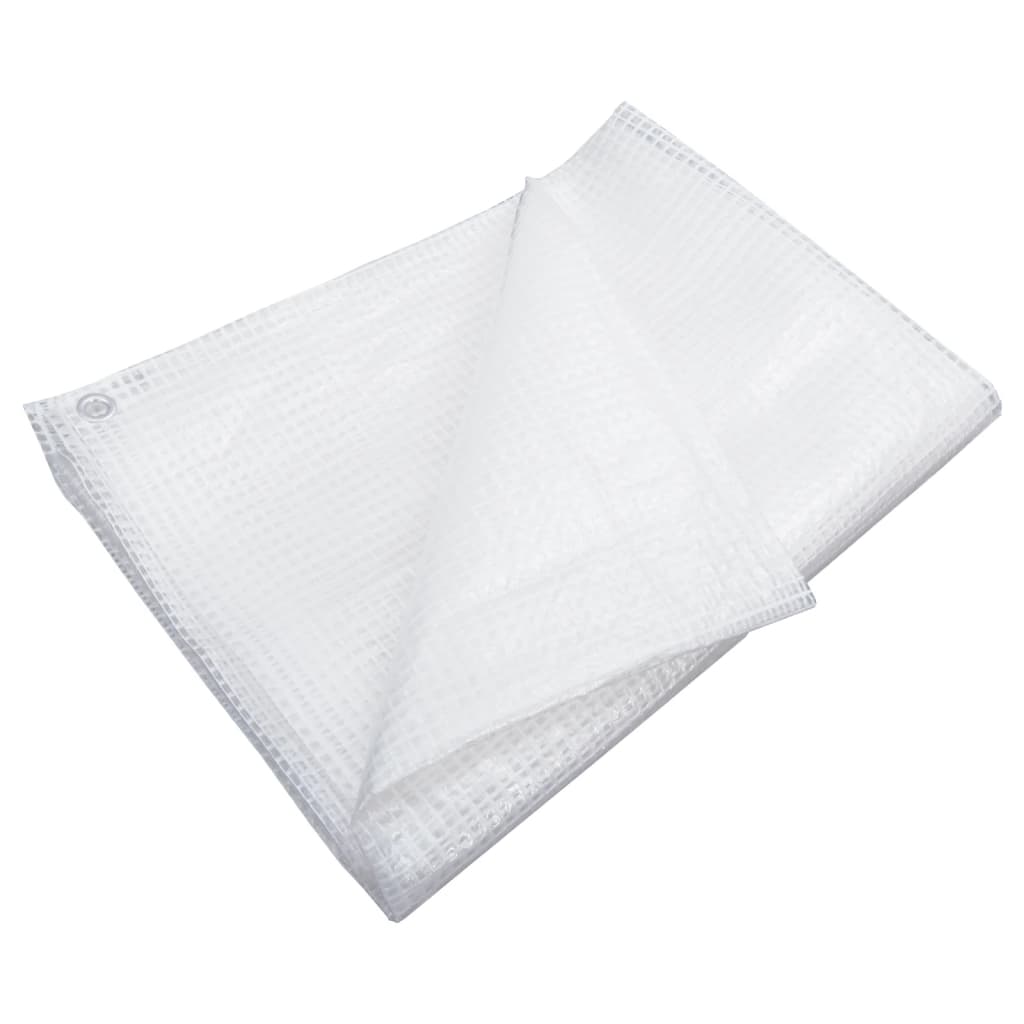 Vidaxl -Gerät Leno 140 g m² 3x4 m Weiß