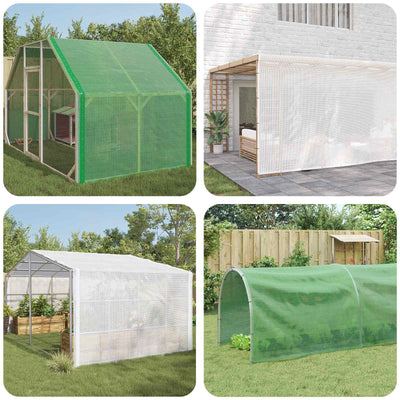 Vidaxl -Gerät Leno 140 g m² 3x5 m Weiß