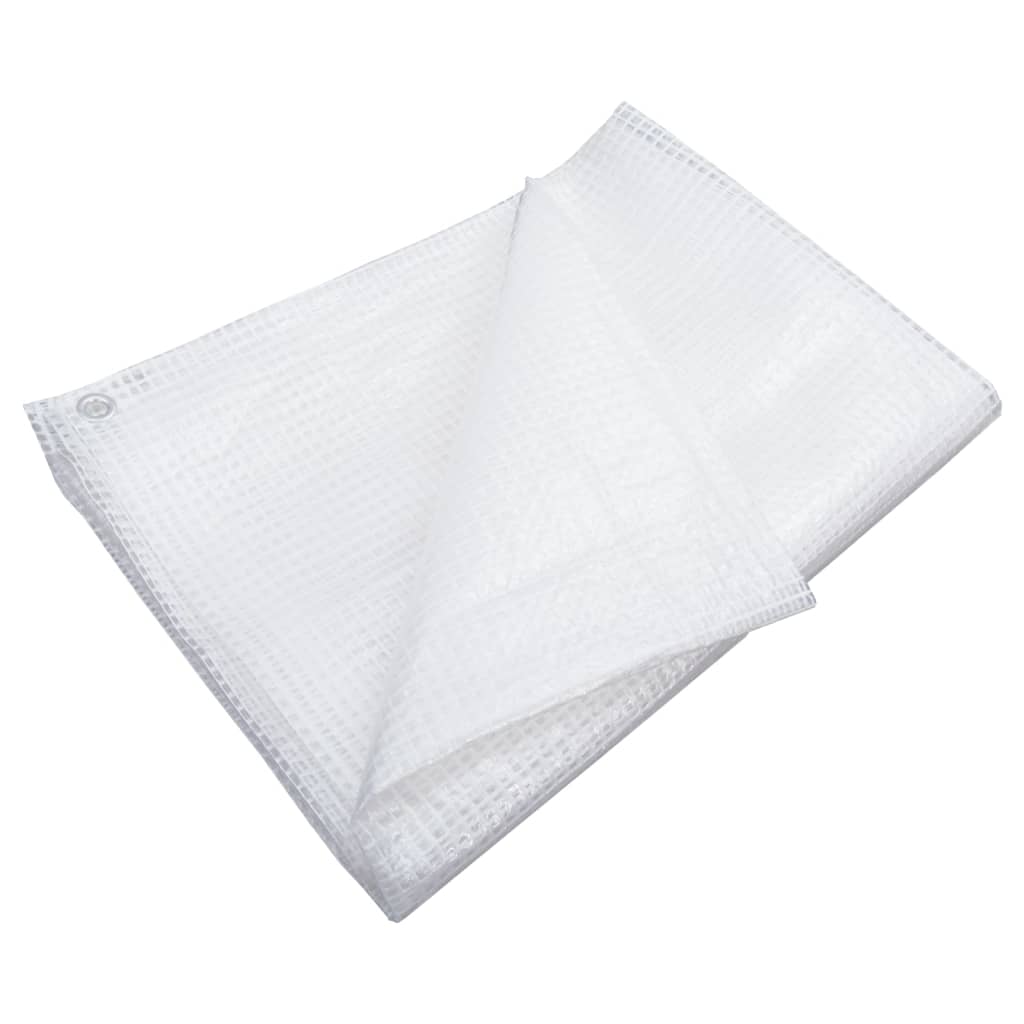 Vidaxl -Gerät Leno 140 g m² 4x5 m Weiß