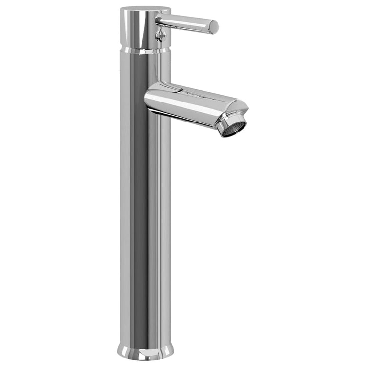 Vidaxl-Waschbecken mit Kran und Pop-up-Abflussglasbraun