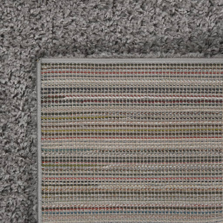 Vidaxl Teppich Shaggy High Stapel 120x170 cm Grau