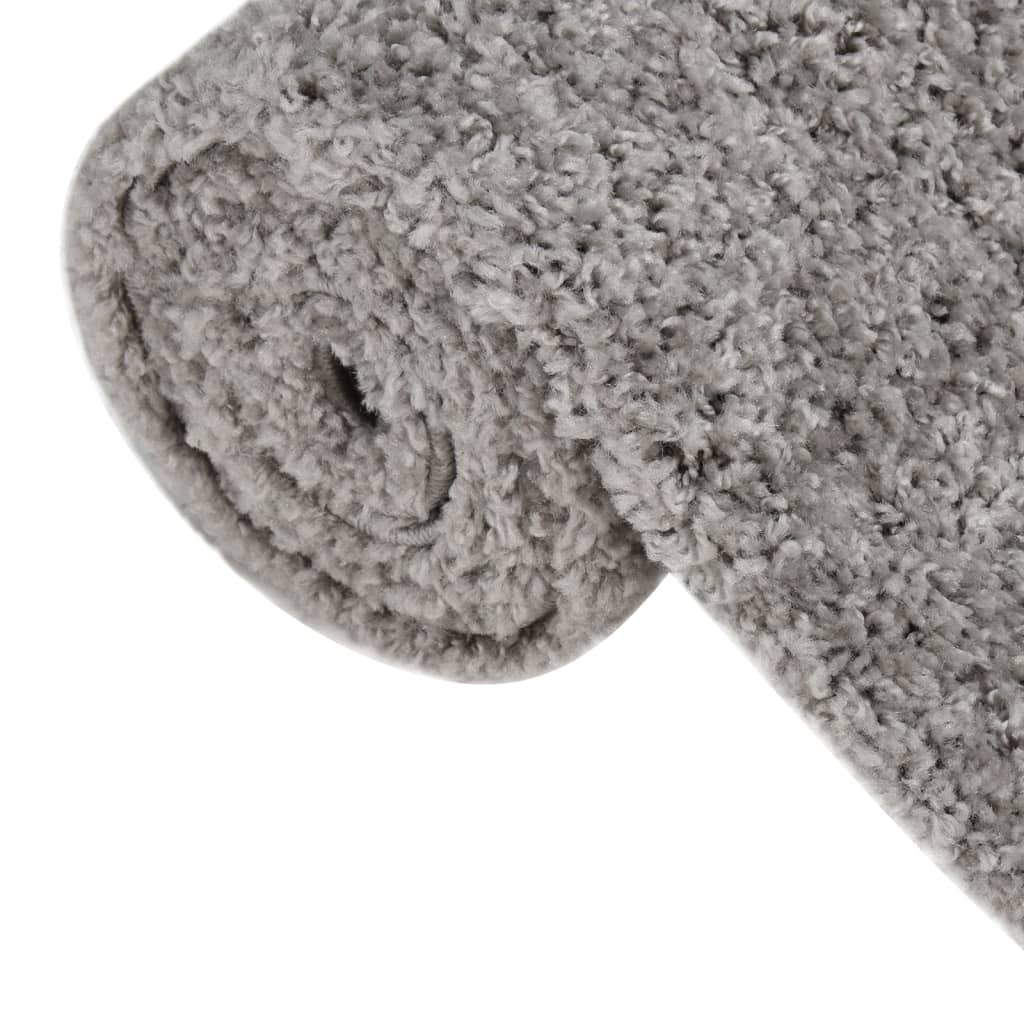 Vidaxl Teppich Shaggy High Stapel 120x170 cm Grau