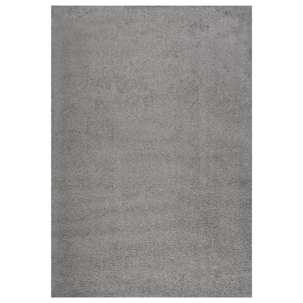 Vidaxl Teppich Shaggy High Stape 160x230 cm Grau