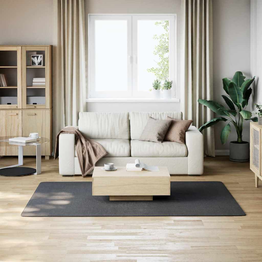 Vidaxl Teppich waschbarer Kurzpol Anti-Rutsch 160x230 cm Anthrazit