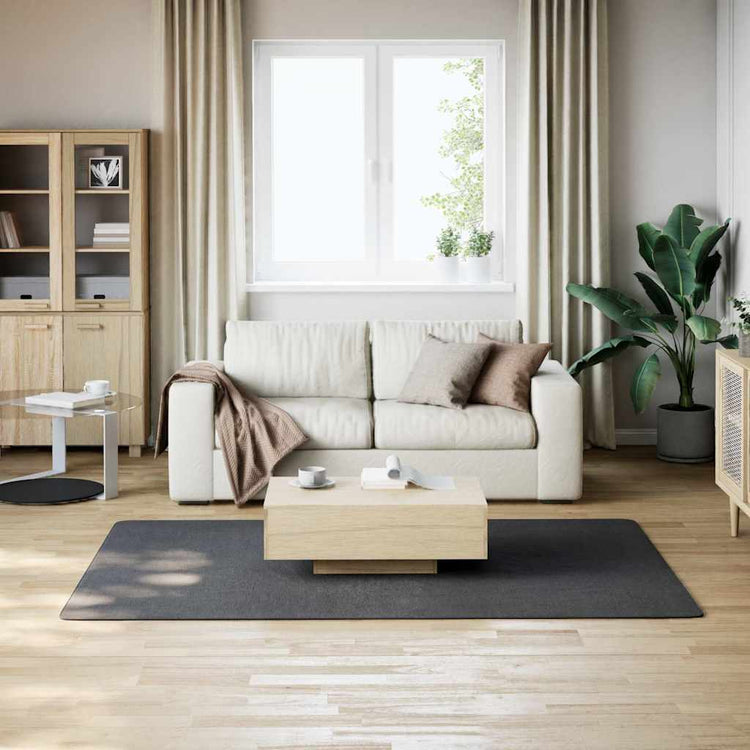 Vidaxl Teppich waschbarer Kurzpol Anti-Rutsch 160x230 cm Anthrazit
