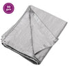 VIDAXL -Gerät 90 g m² 8x10 m HDPE Grau
