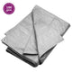 VIDAXL -Gerät Segel 180 g m² 6 x 6 M HDPE GREY