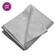 VIDAXL -Gerät Segel 260 g m² 6x8 m HDPE Grau