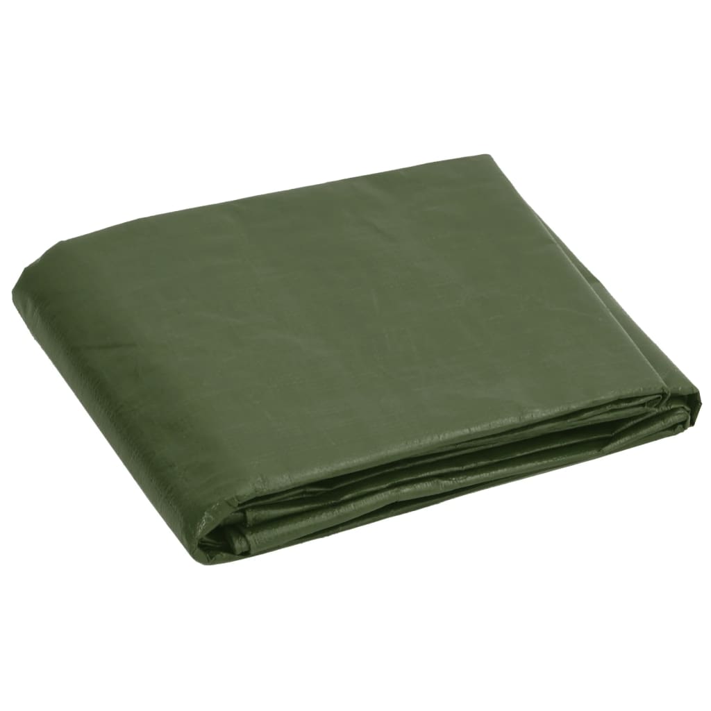 VIDAXL -Gerät Segel 180 g m² 6 x 6 M HDPE Grün