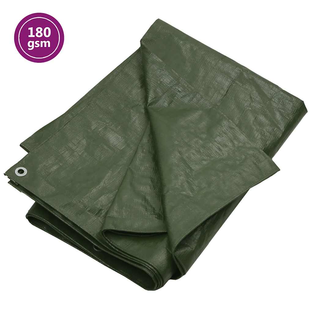 VIDAXL -Gerät 180 g m² 8x8 m HDPE grün