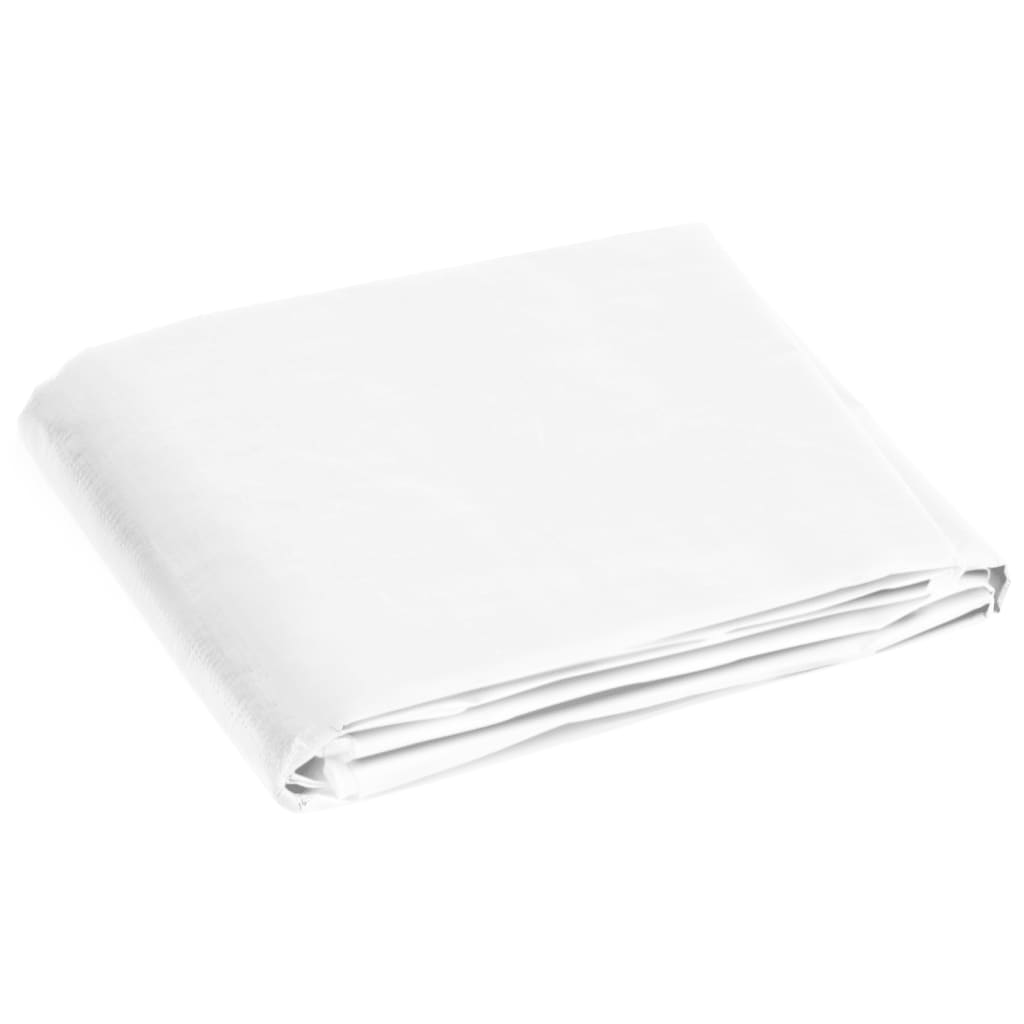 VIDAXL -Gerät 180 g m² 3x4 M HDPE Weiß