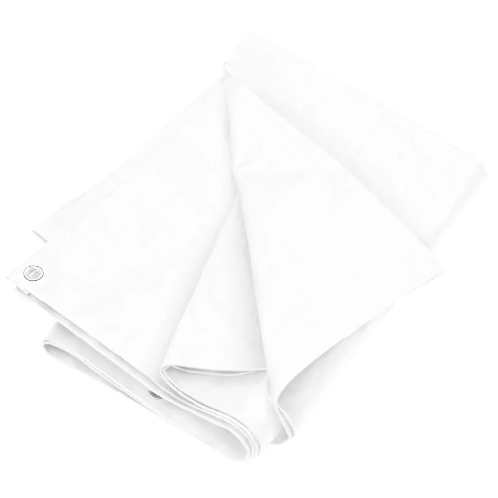 VIDAXL -Gerät 180 g m² 6x12 M HDPE Weiß