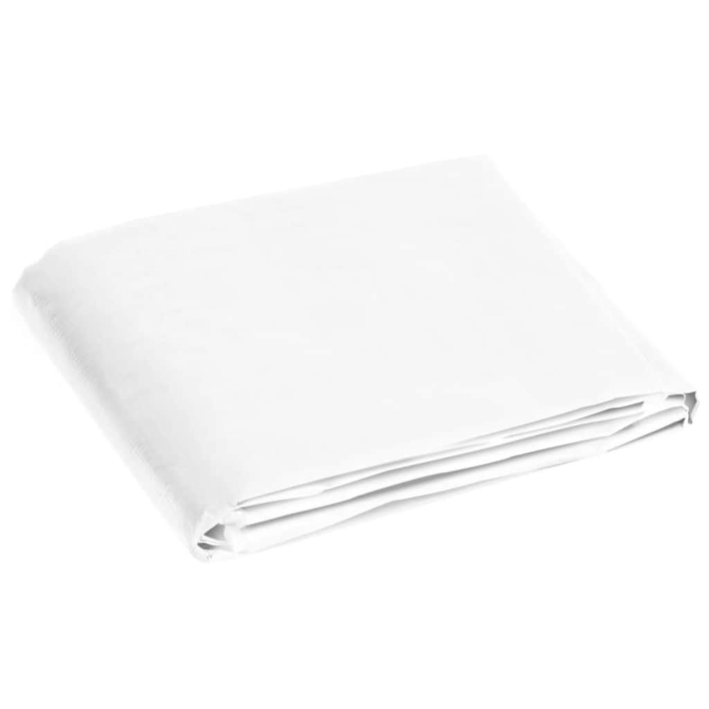VIDAXL -Gerät 180 g m² 8x8 M HDPE Weiß