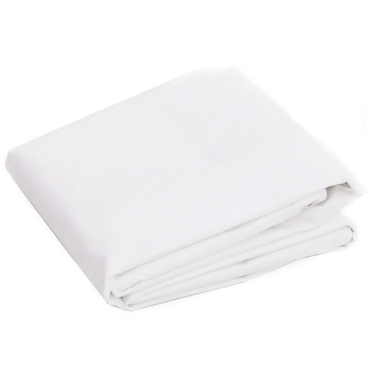 Vidaxl -Gerät Segel 260 g m² 8x8 M HDPE Weiß