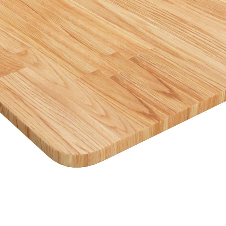 VIDAXL WASHBAIN TABELLE 100X50X1,5 cm behandeltes massives Holz hellbraun